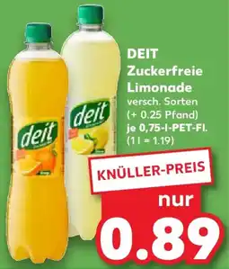 Kaufland DEIT Zuckerfreie Limonade Angebot