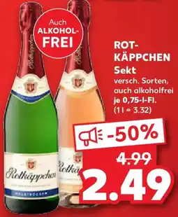 Kaufland ROTKÄPPCHEN Sekt Angebot