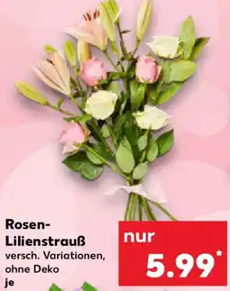 Kaufland Rosen Lilienstrauß Angebot