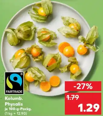 Kaufland Kolumb. Physalis Angebot