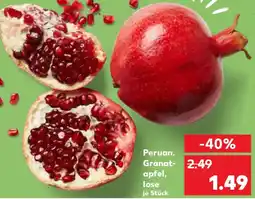 Kaufland Peruan. Granatapfel, lose Angebot