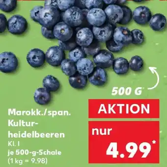 Kaufland Marokk./span. Kulturheidelbeeren Angebot