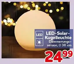 CENTERSHOP LED-Solar Kugelleuchte Angebot