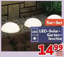 CENTERSHOP LED-Solar Gartenleuchte Angebot
