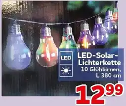 CENTERSHOP LED-Solar Lichterkette Angebot