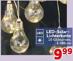 CENTERSHOP LED-Solar Lichterkette Angebot