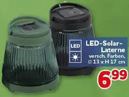 CENTERSHOP LED-Solar Laterne Angebot