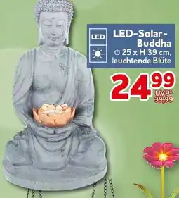 CENTERSHOP LED-Solar Buddha Angebot