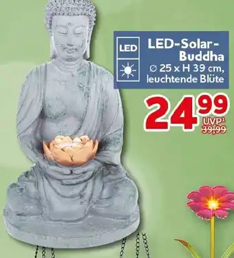 CENTERSHOP LED-Solar Buddha Angebot