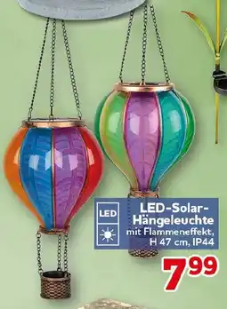 CENTERSHOP LED-Solar Hängeleuchte Angebot