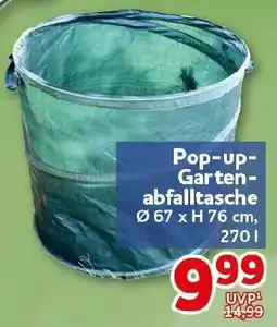 CENTERSHOP Pop-up Gartenabfalltasche Angebot