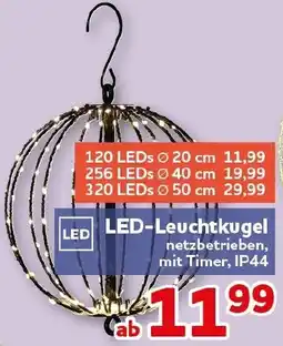 CENTERSHOP LED-Leuchtkugel Angebot