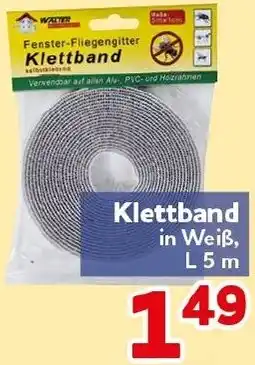 CENTERSHOP Klettband Angebot