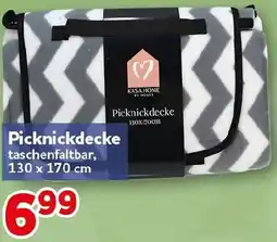 CENTERSHOP Picknickdecke Angebot