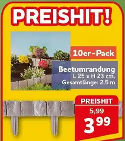 CENTERSHOP Beetumrandung Angebot