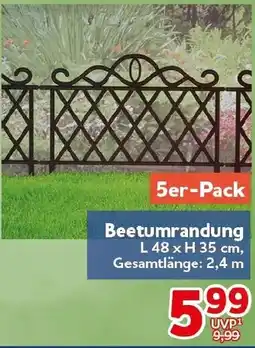 CENTERSHOP Beetumrandung Angebot