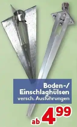 CENTERSHOP Boden-/ Einschlaghülsen Angebot
