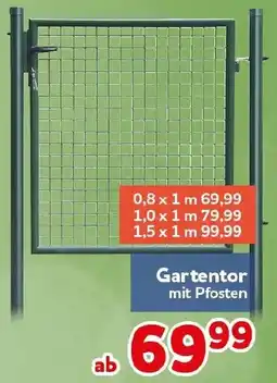 CENTERSHOP Gartentor Angebot