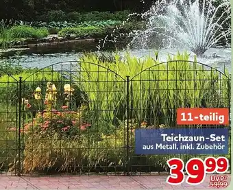 CENTERSHOP Teichzaun-Set Angebot