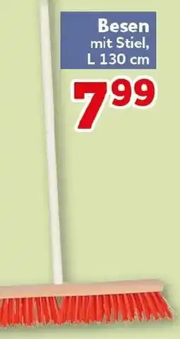 CENTERSHOP Besen mit Stiel Angebot