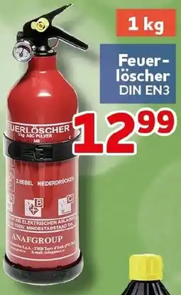 CENTERSHOP Feuerlöscher DIN EN3 Angebot