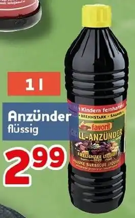 CENTERSHOP Anzünder Angebot
