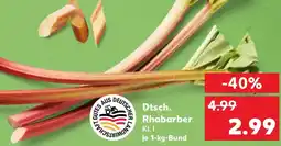Kaufland Dtsch. Rhabarber Angebot