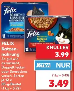 Kaufland FELIX Katzennahrung Angebot