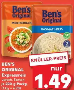 Kaufland BEN'S ORIGINAL Expressreis Angebot