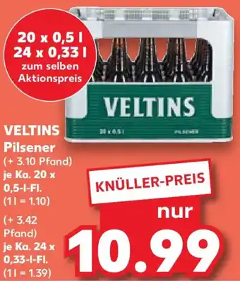 Kaufland VELTINS Pilsener Angebot