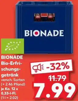 Kaufland BIONADE Bio-Erfrischungsgetränk Angebot
