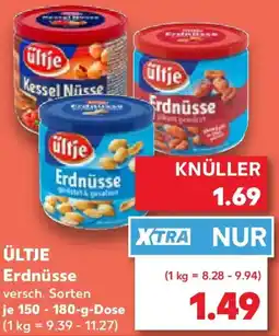 Kaufland ÜLTJE Erdnüsse Angebot