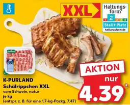 Kaufland K-PURLAND Schälrippchen XXL Angebot