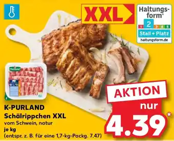 Kaufland K-PURLAND Schälrippchen XXL Angebot