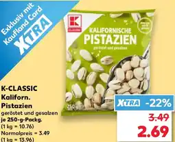Kaufland K-CLASSIC Kaliforn. Pistazien Angebot