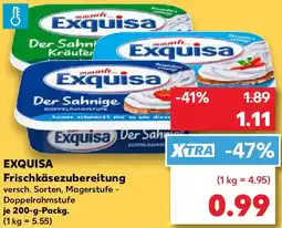 Kaufland EXQUISA Frischkäsezubereitung Angebot