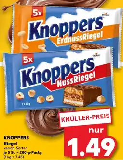 Kaufland KNOPPERS Riegel Angebot