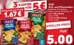 Kaufland GAZI Grill- und Pfannenkäse Angebot