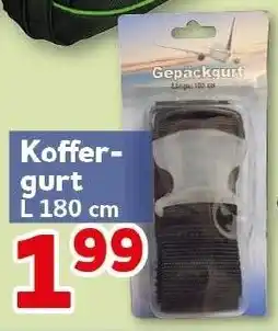 CENTERSHOP Koffergurt Angebot