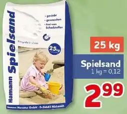 CENTERSHOP Spielsand Angebot
