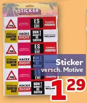 CENTERSHOP Sticker Angebot