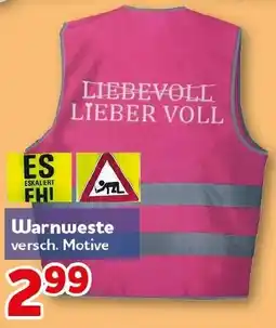 CENTERSHOP Warnweste Angebot
