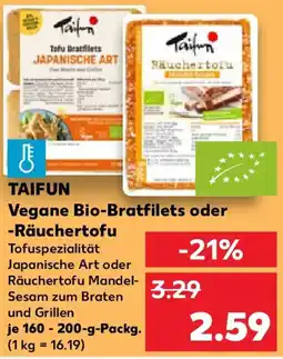 Kaufland TAIFUN Vegane Bio-Bratfilets oder -Räuchertofu Angebot
