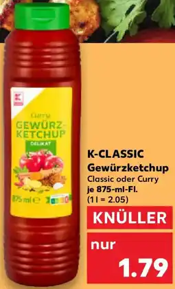 Kaufland K-CLASSIC Gewürzketchup Angebot