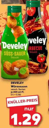 Kaufland DEVELEY Würzsaucen Angebot