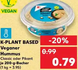 Kaufland K-PLANT BASED Veganer Hummus Angebot
