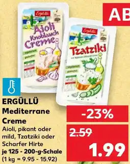 Kaufland ERGÜLLÜ Mediterrane Creme Angebot