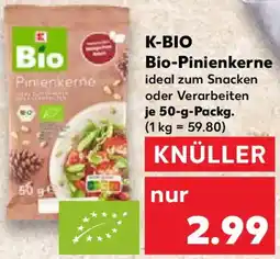 Kaufland K-BIO Bio-Pinienkerne Angebot