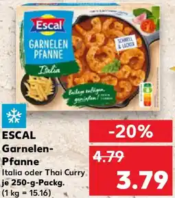Kaufland ESCAL Garnelen Pfanne Angebot