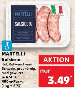 Kaufland MARTELLI Salsiccia Angebot